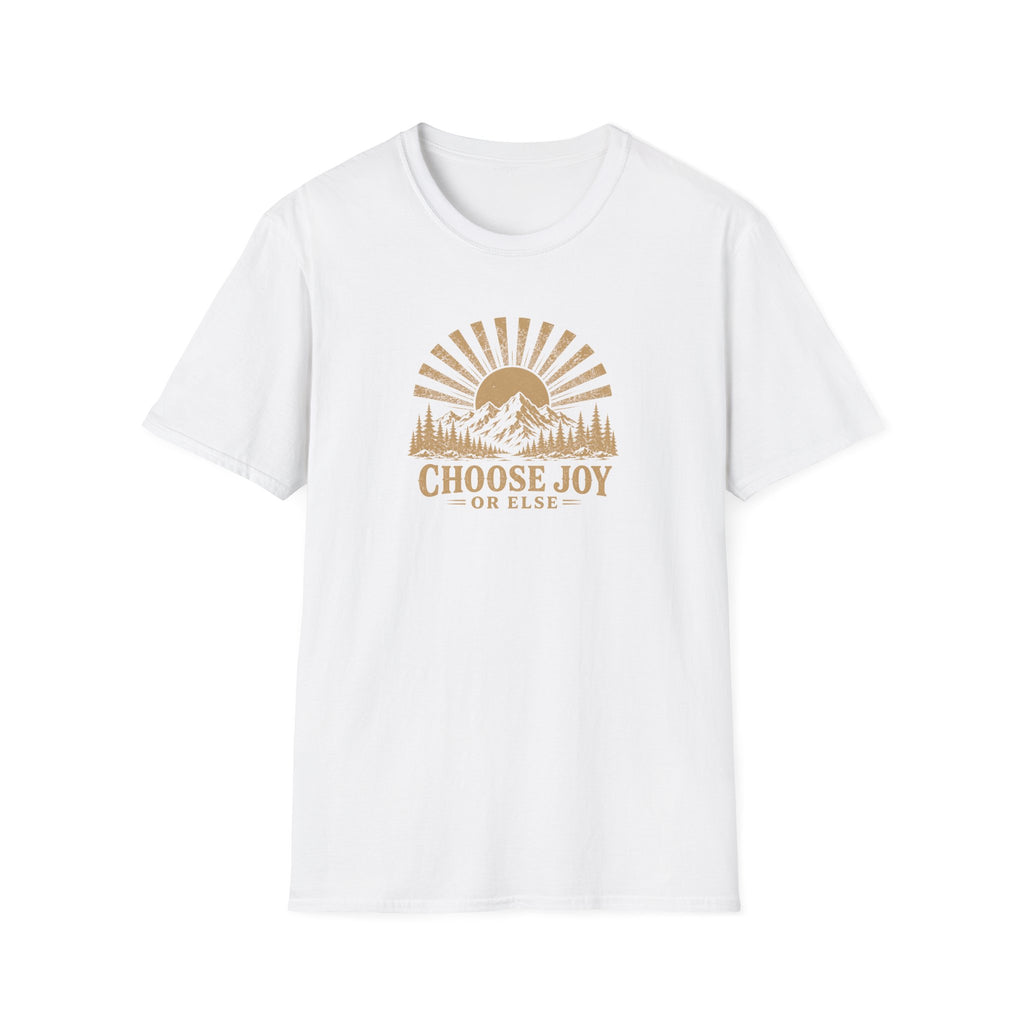 Choose Joy or Else Retro Outdoors T-Shirt