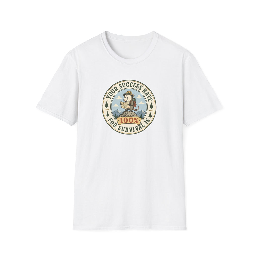 Your survival rate is 100% hiking T-Shirt
