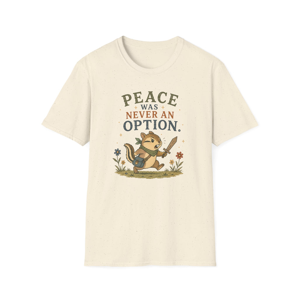 Peace was Never an Option Anime Inspired T-Shirt