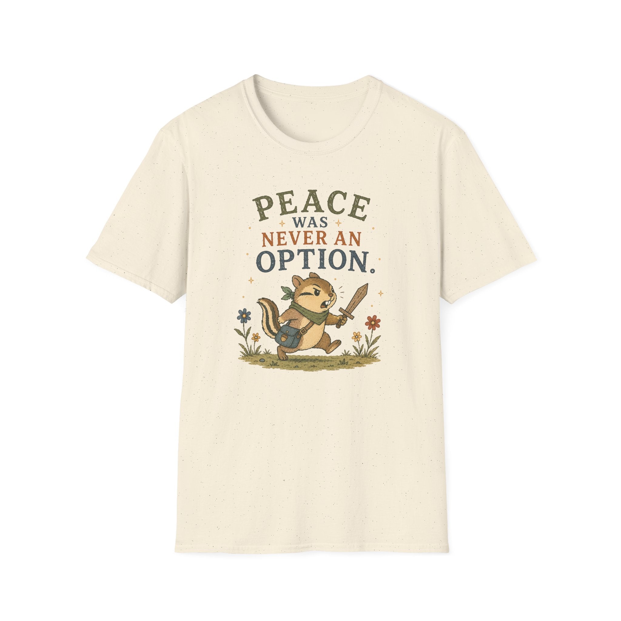Peace was Never an Option Anime Inspired T-Shirt