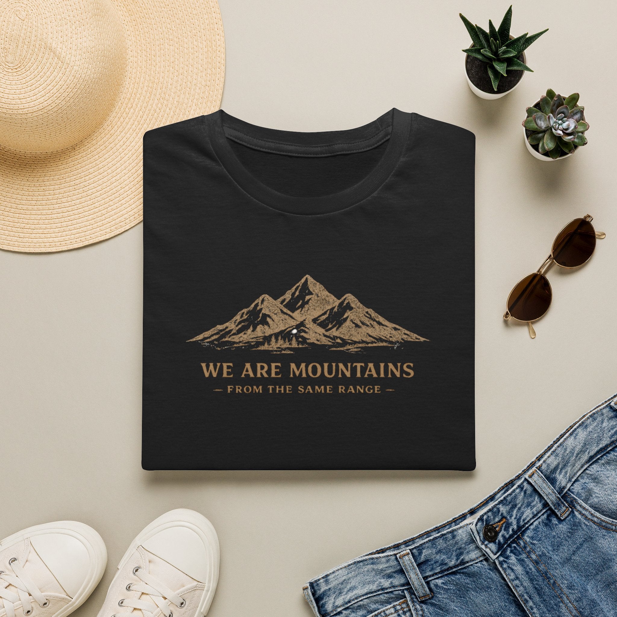 We are mountains from the same range retro outdoors T-Shirt