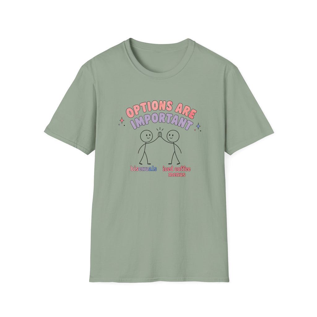 Options are Important Pride T-Shirt