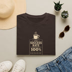 Your success rate is 100% retro coffee T-Shirt