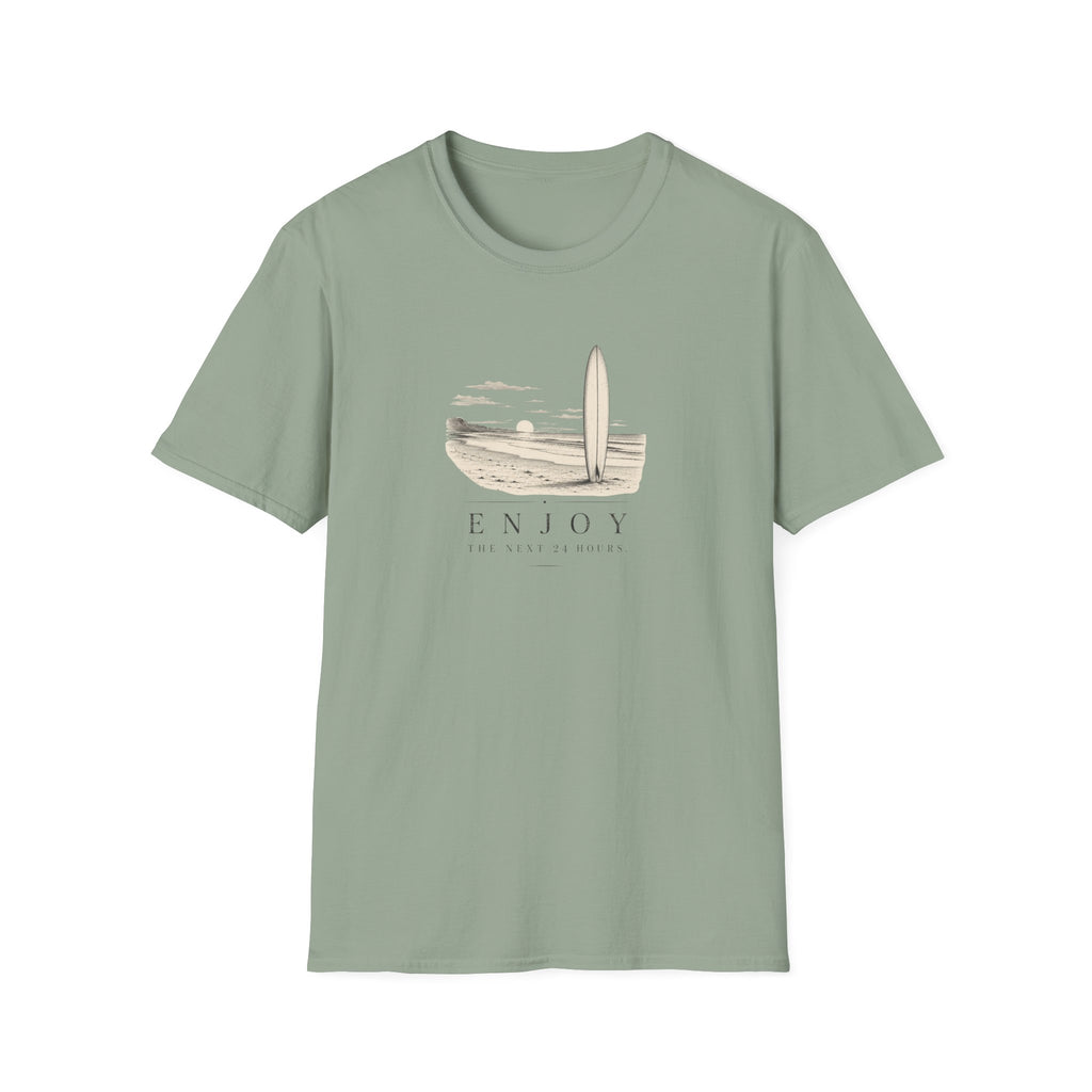 Enjoy the Next 24 Hours Retro Surf T-Shirt