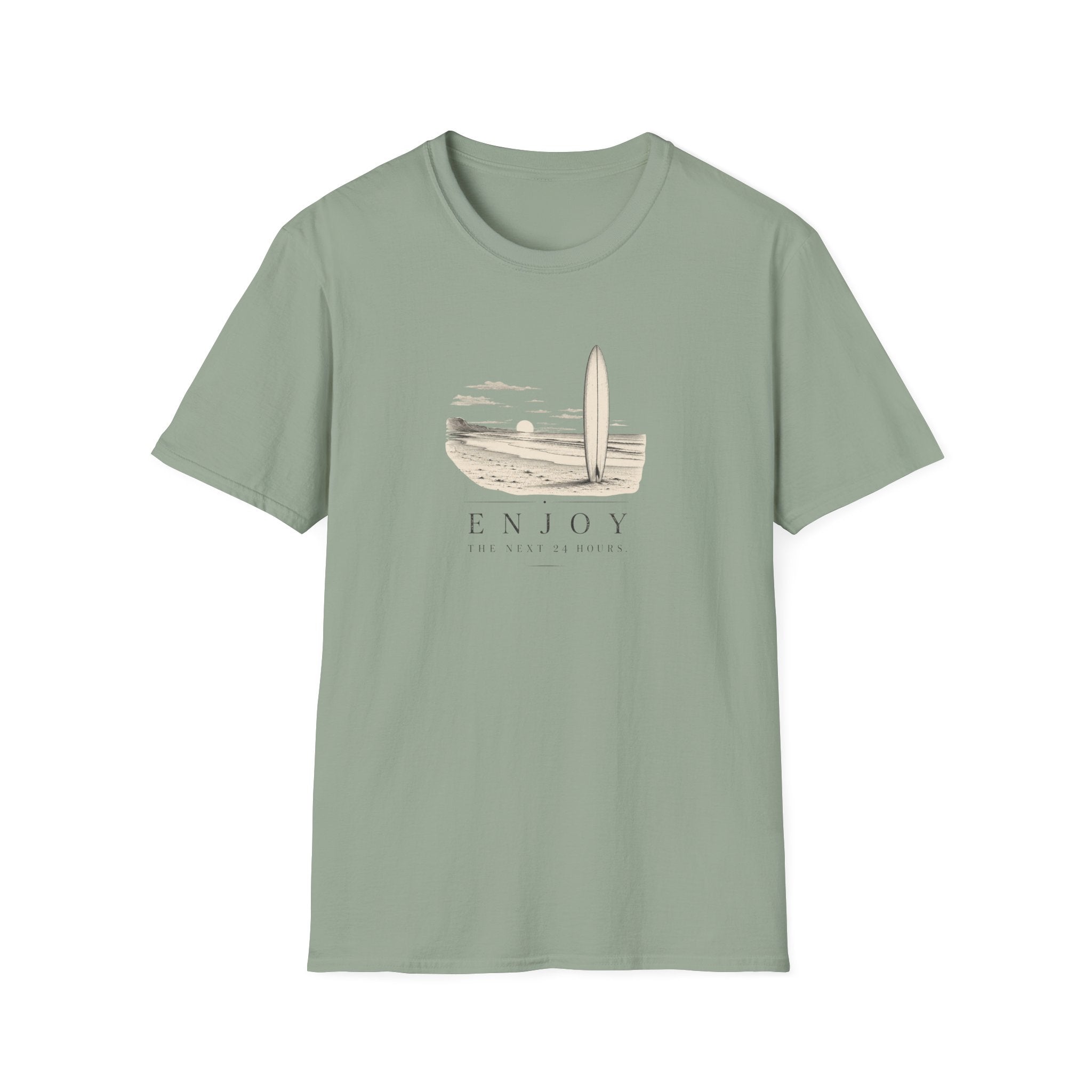 Enjoy the Next 24 Hours Retro Surf T-Shirt