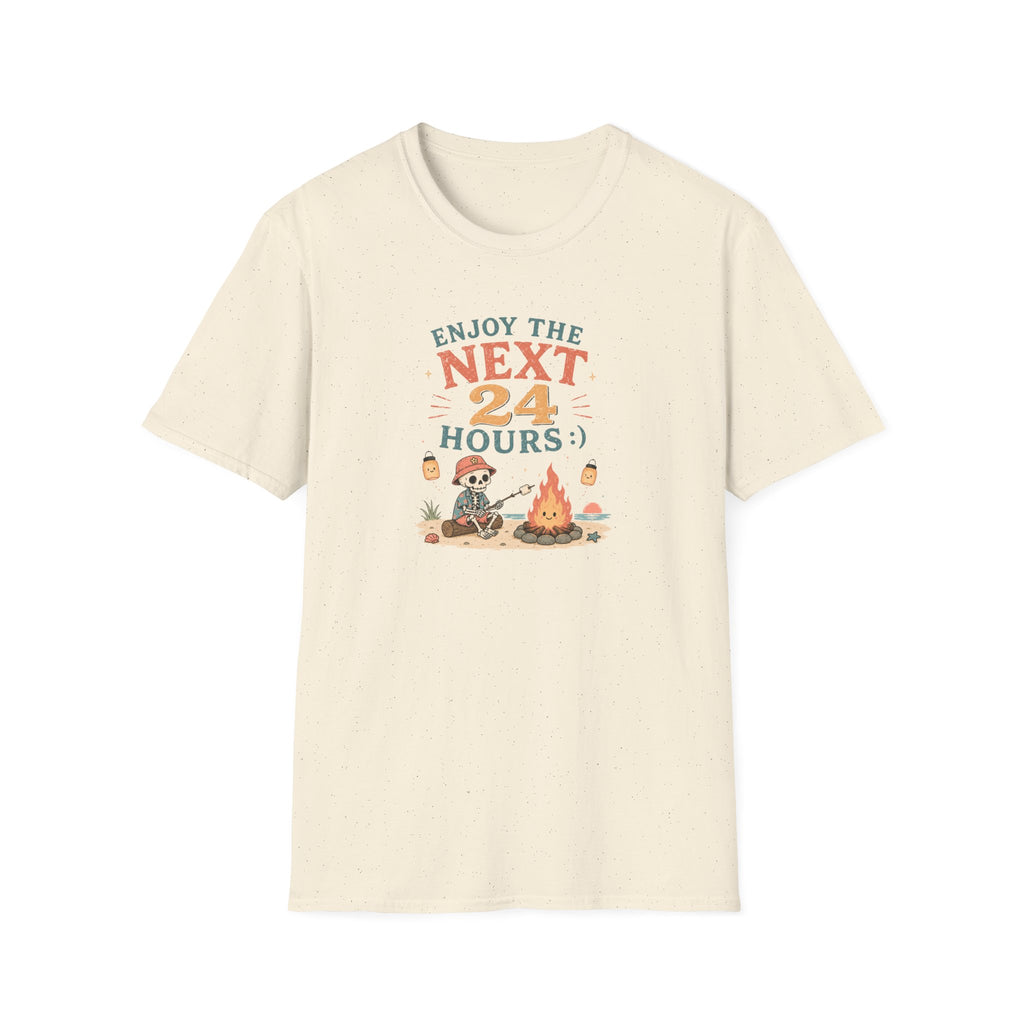 Enjoy the Next 24 Hours Beach Skeleton T-Shirt