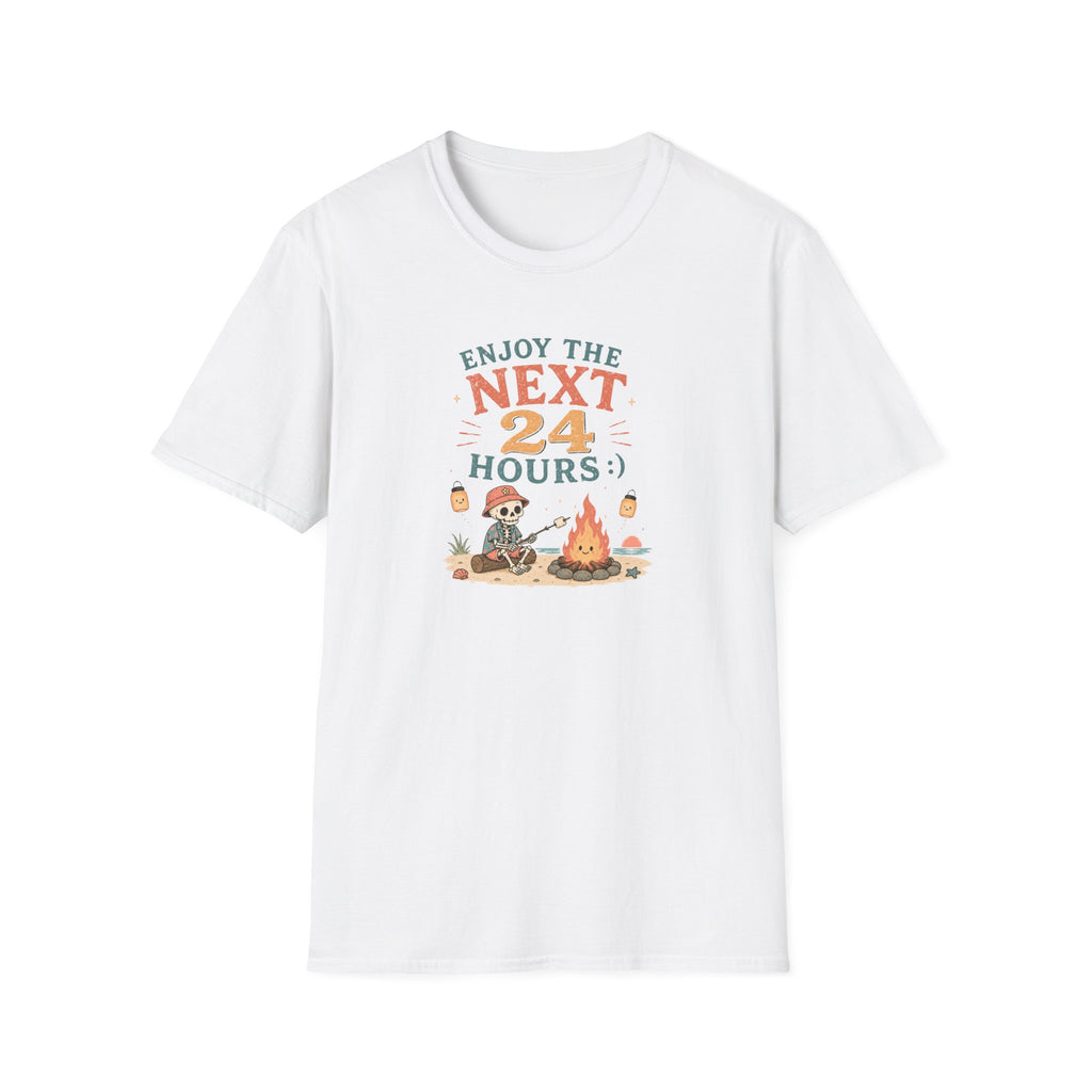 Enjoy the Next 24 Hours Beach Skeleton T-Shirt