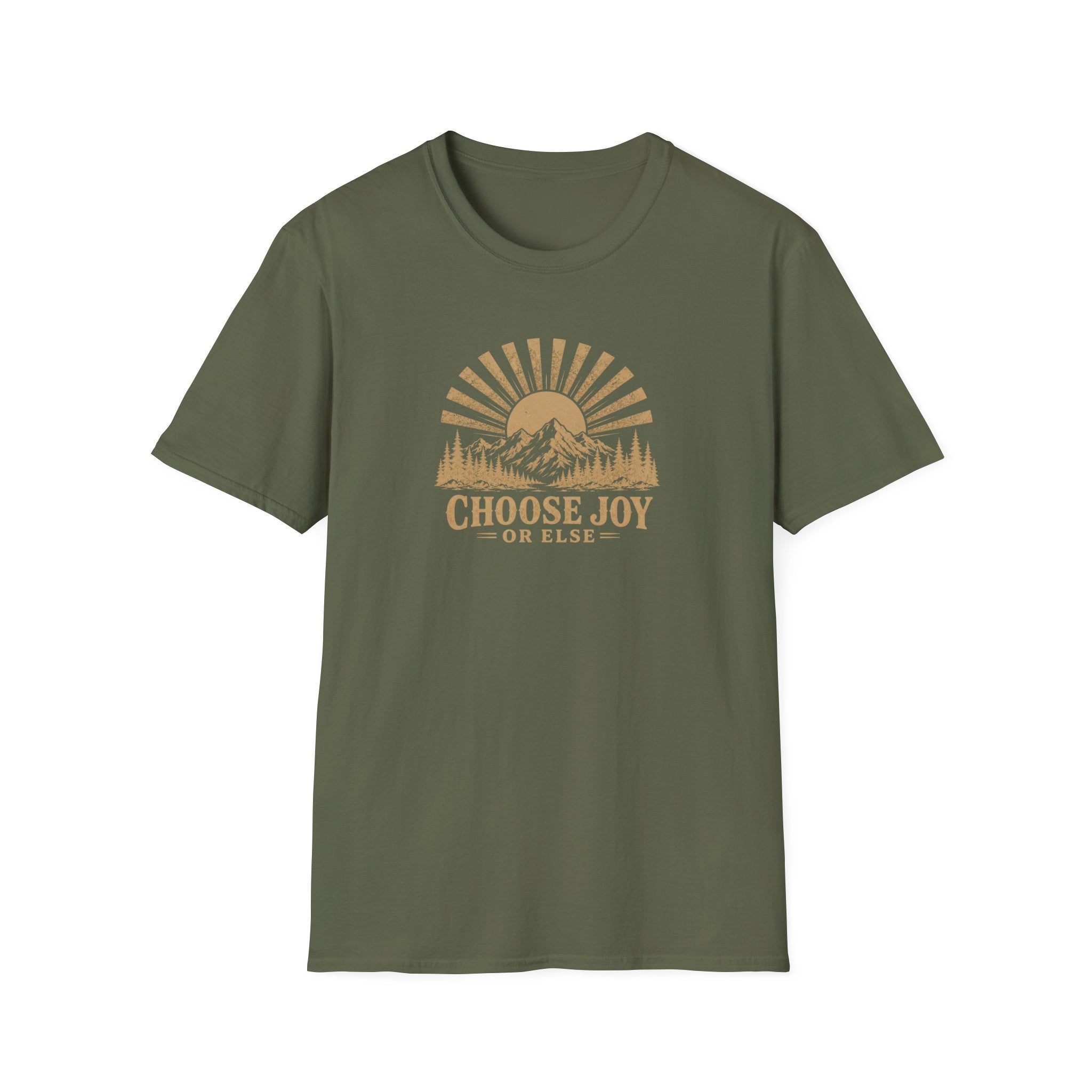 Choose Joy or Else Retro Outdoors T-Shirt