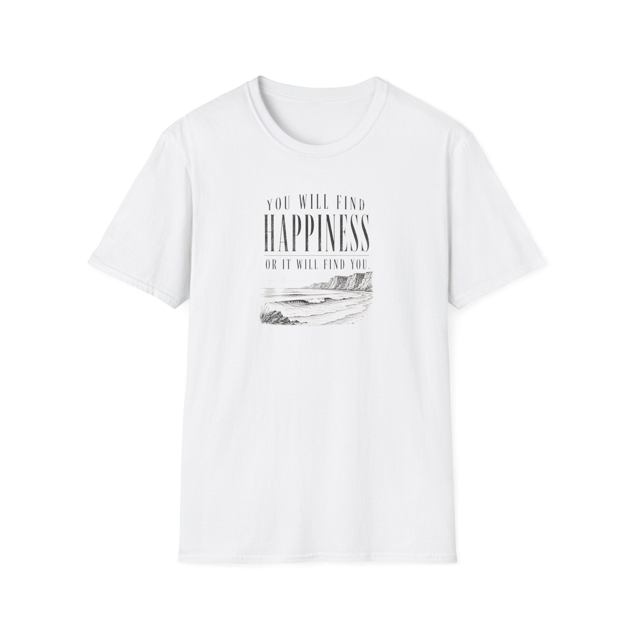 You will find happiness retro surf T-Shirt