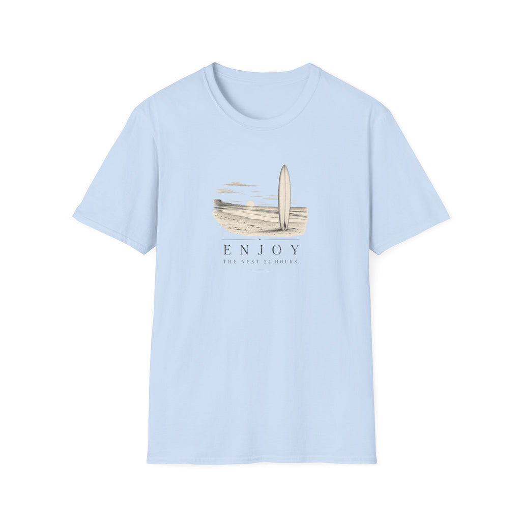Enjoy the Next 24 Hours Retro Surf T-Shirt