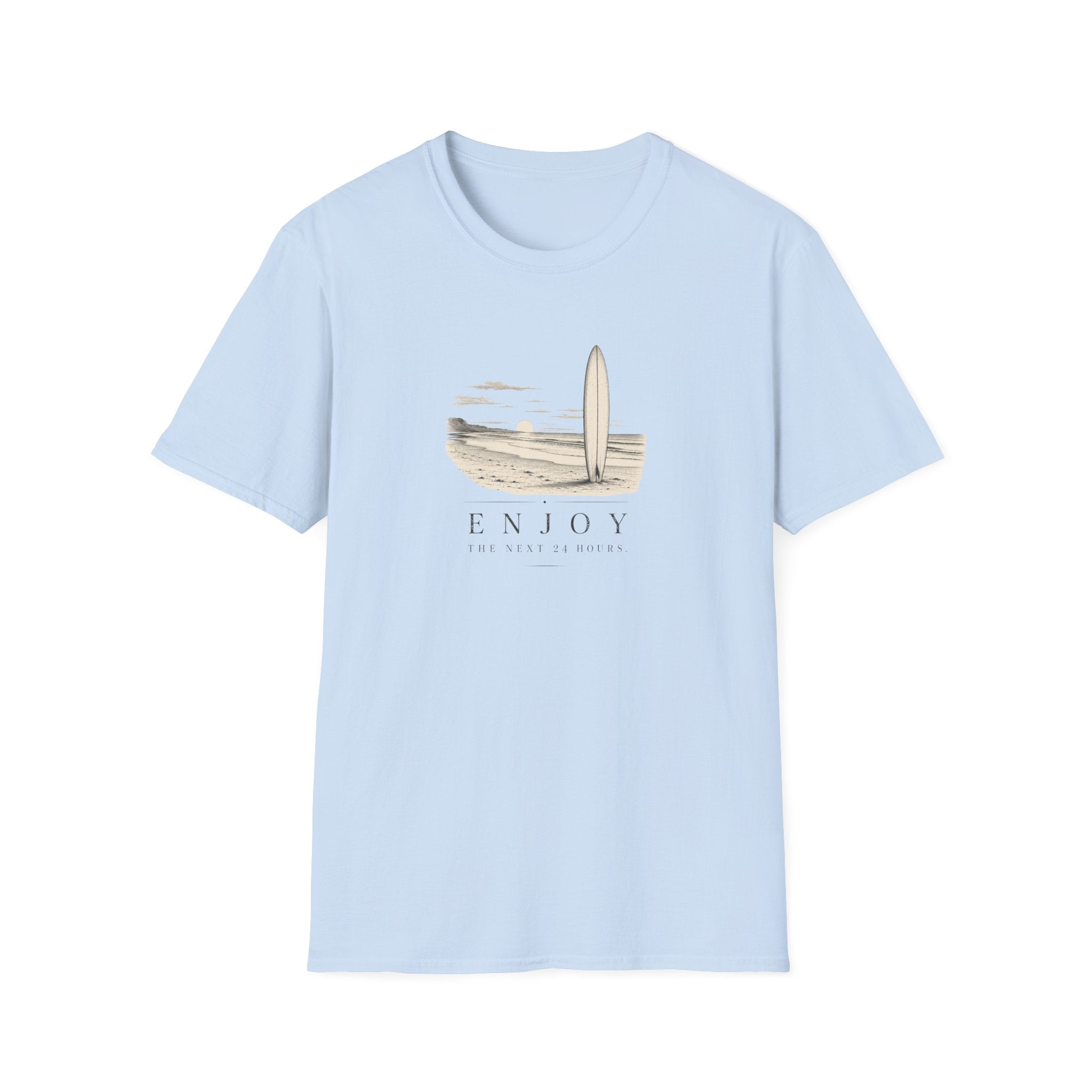 Enjoy the Next 24 Hours Retro Surf T-Shirt