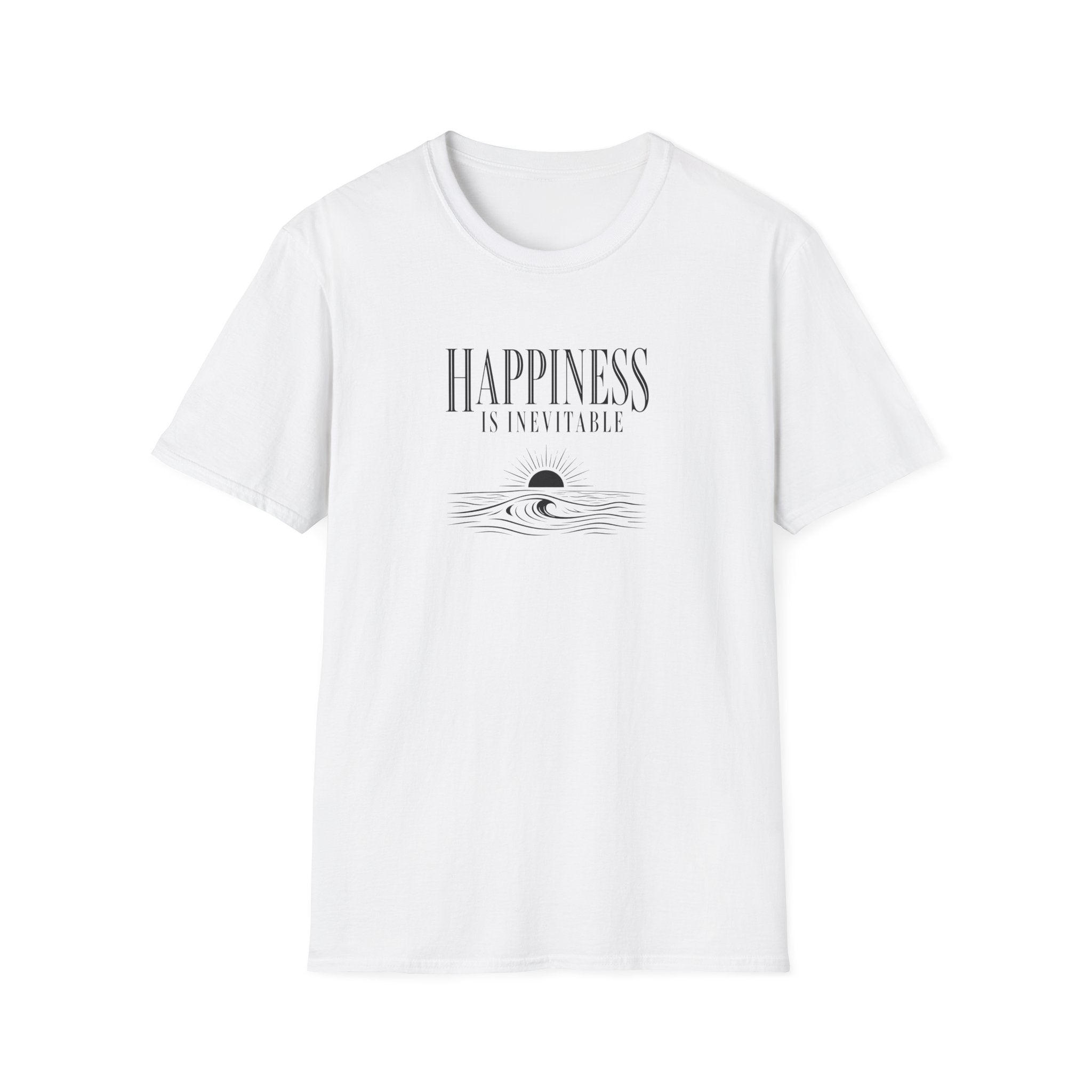 Happiness is Inevitable Ocean T-Shirt