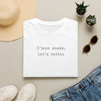 C'mon Snake, Let's Rattle Typewriter T-Shirt