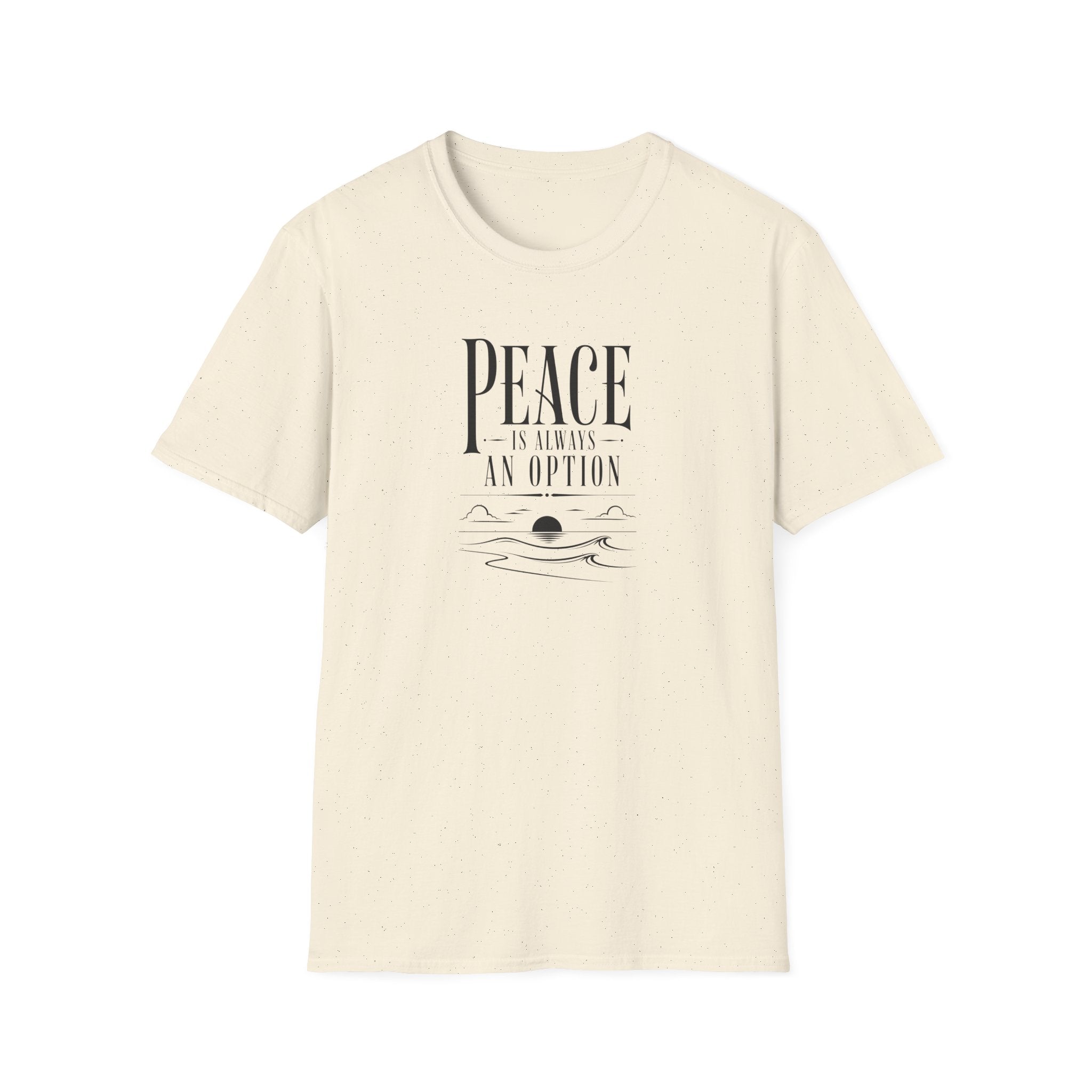 Peace is Always an Option Ocean T-Shirt