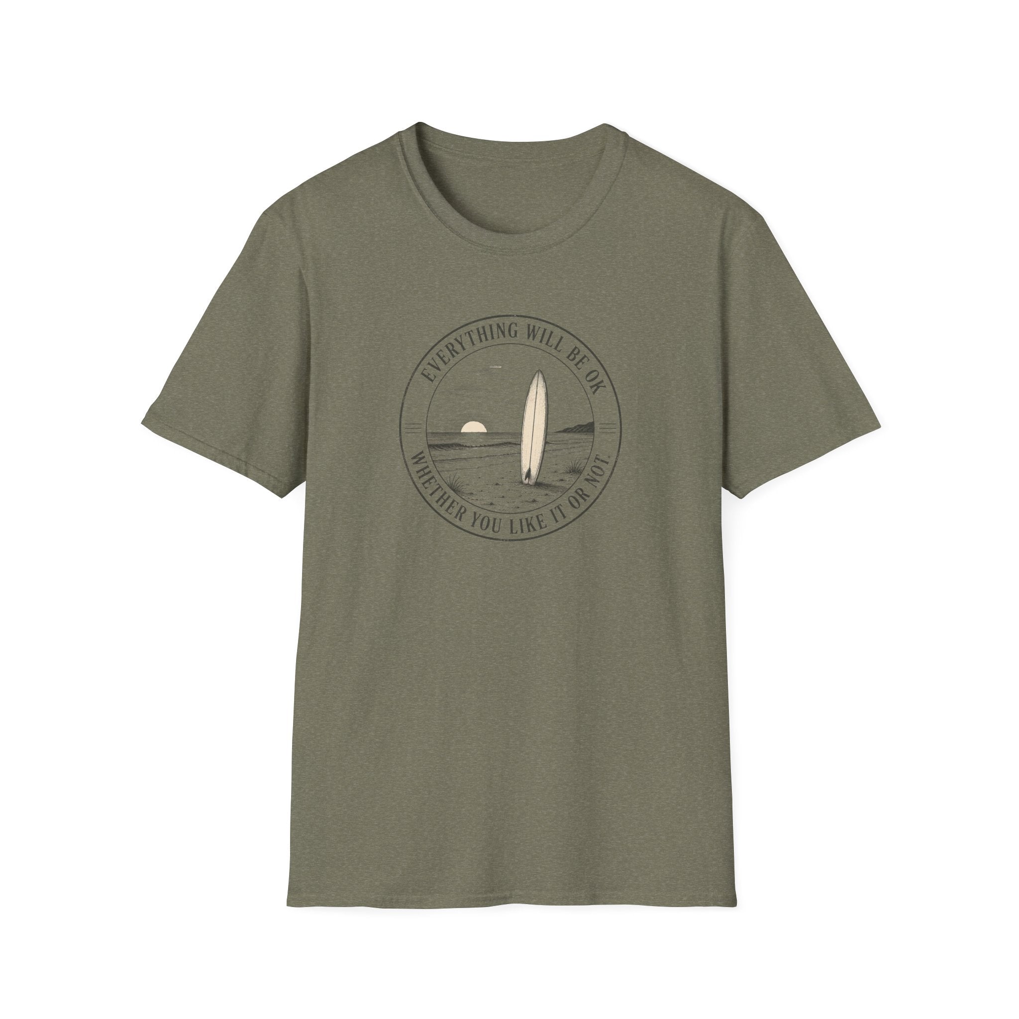Everything will be ok Retro Surf T-Shirt