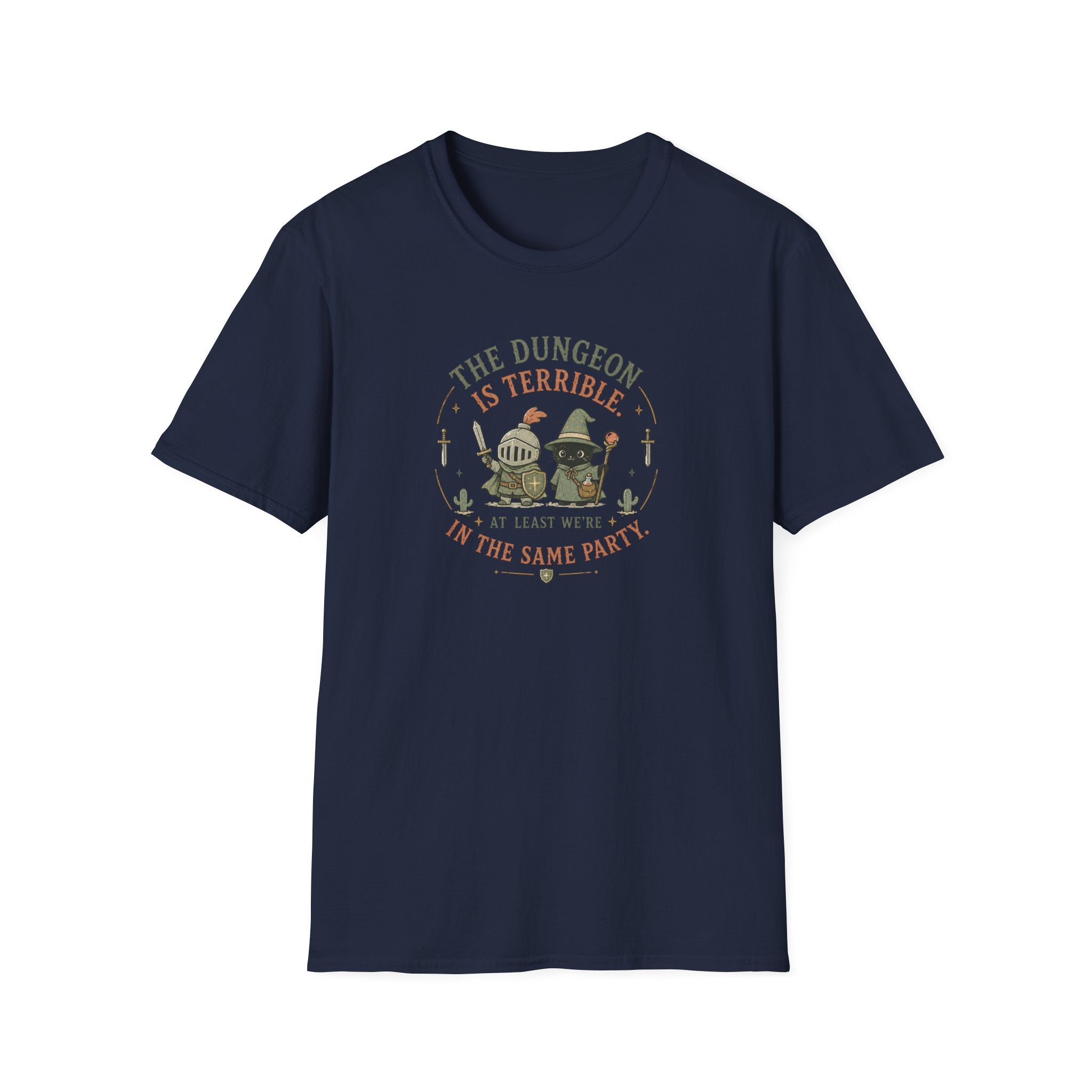 At Least We're in the Same Party RPG T-Shirt