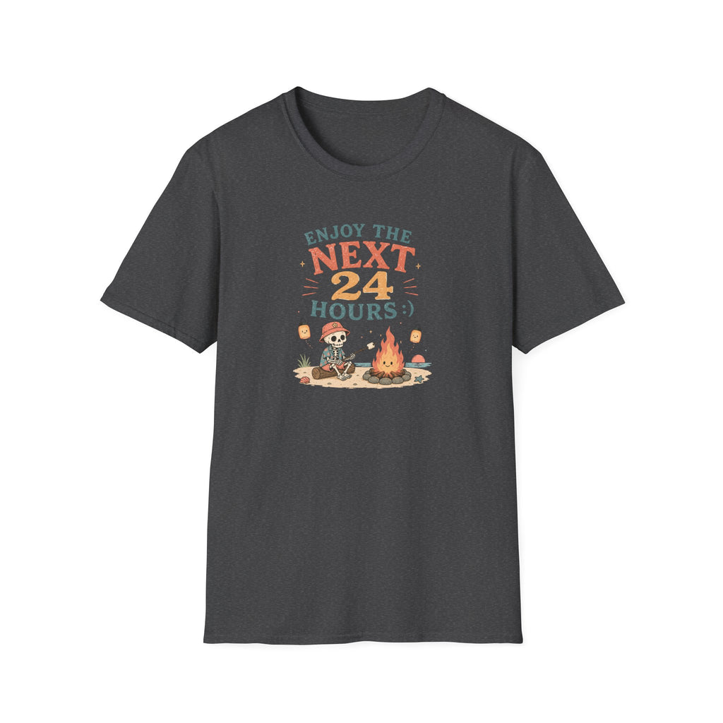 Enjoy the Next 24 Hours Beach Skeleton T-Shirt