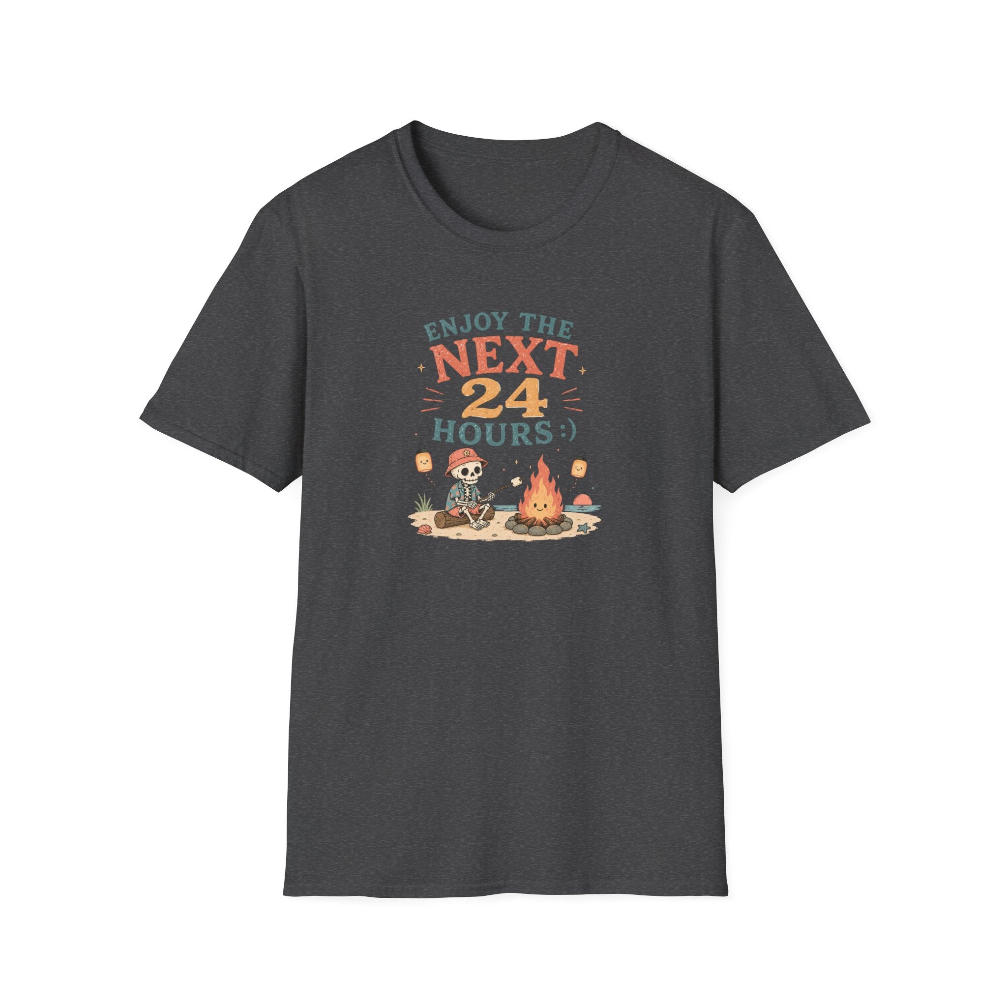 Enjoy the Next 24 Hours Beach Skeleton T-Shirt