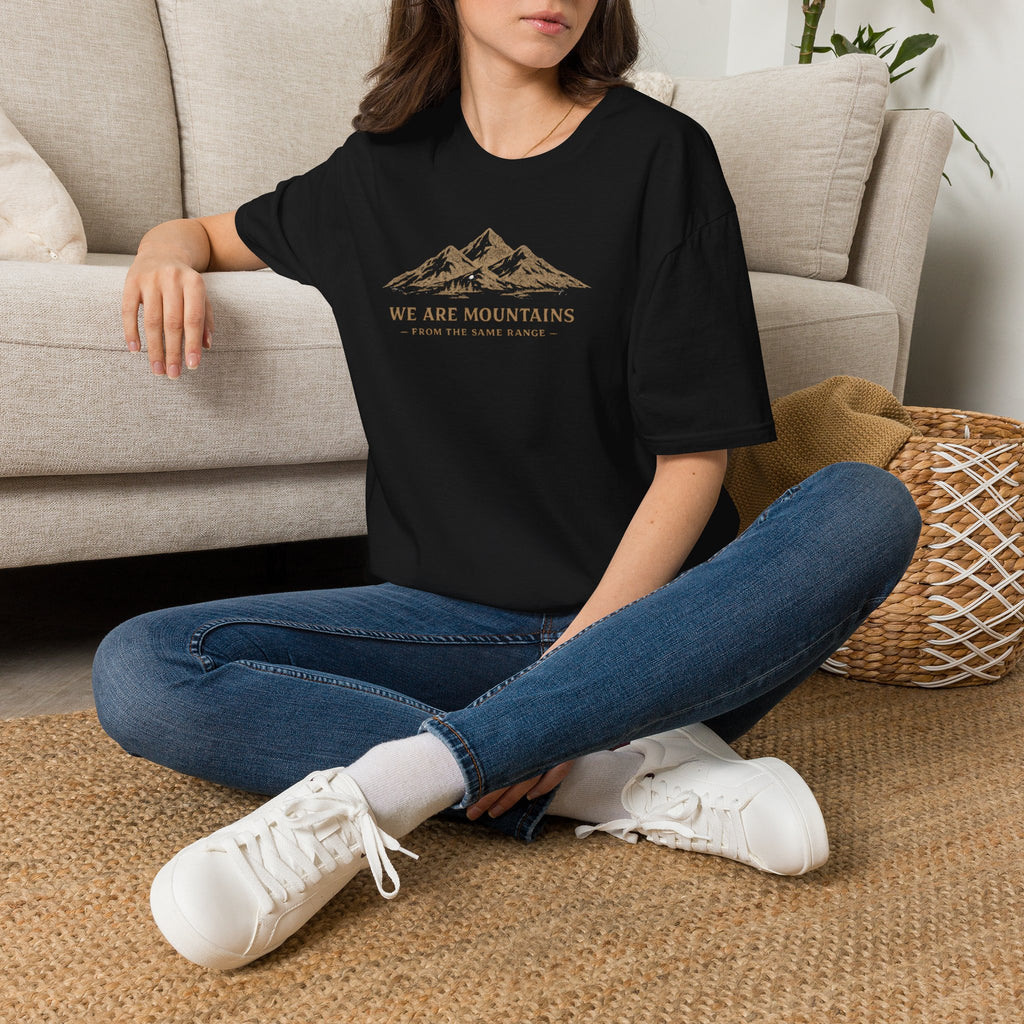 We are mountains from the same range retro outdoors T-Shirt