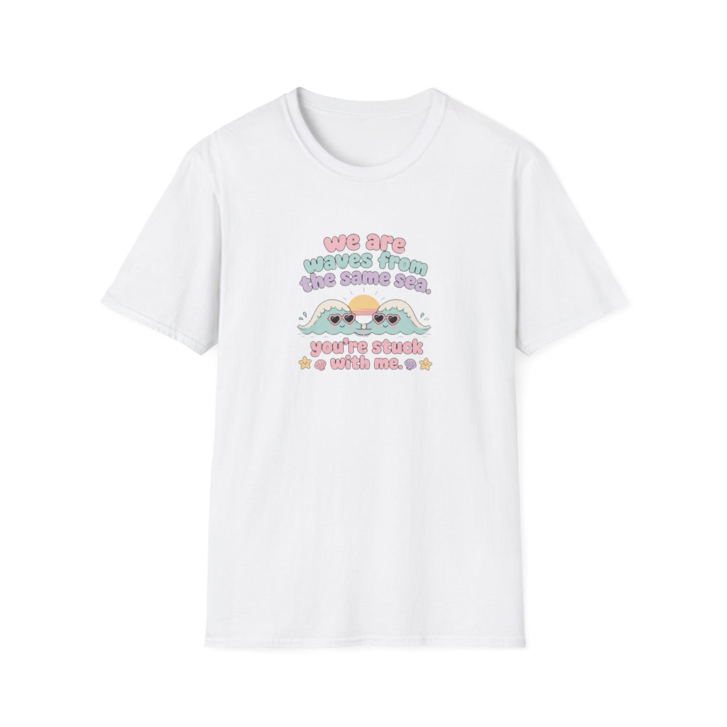 We are waves from the same sea 90s inspired T-Shirt