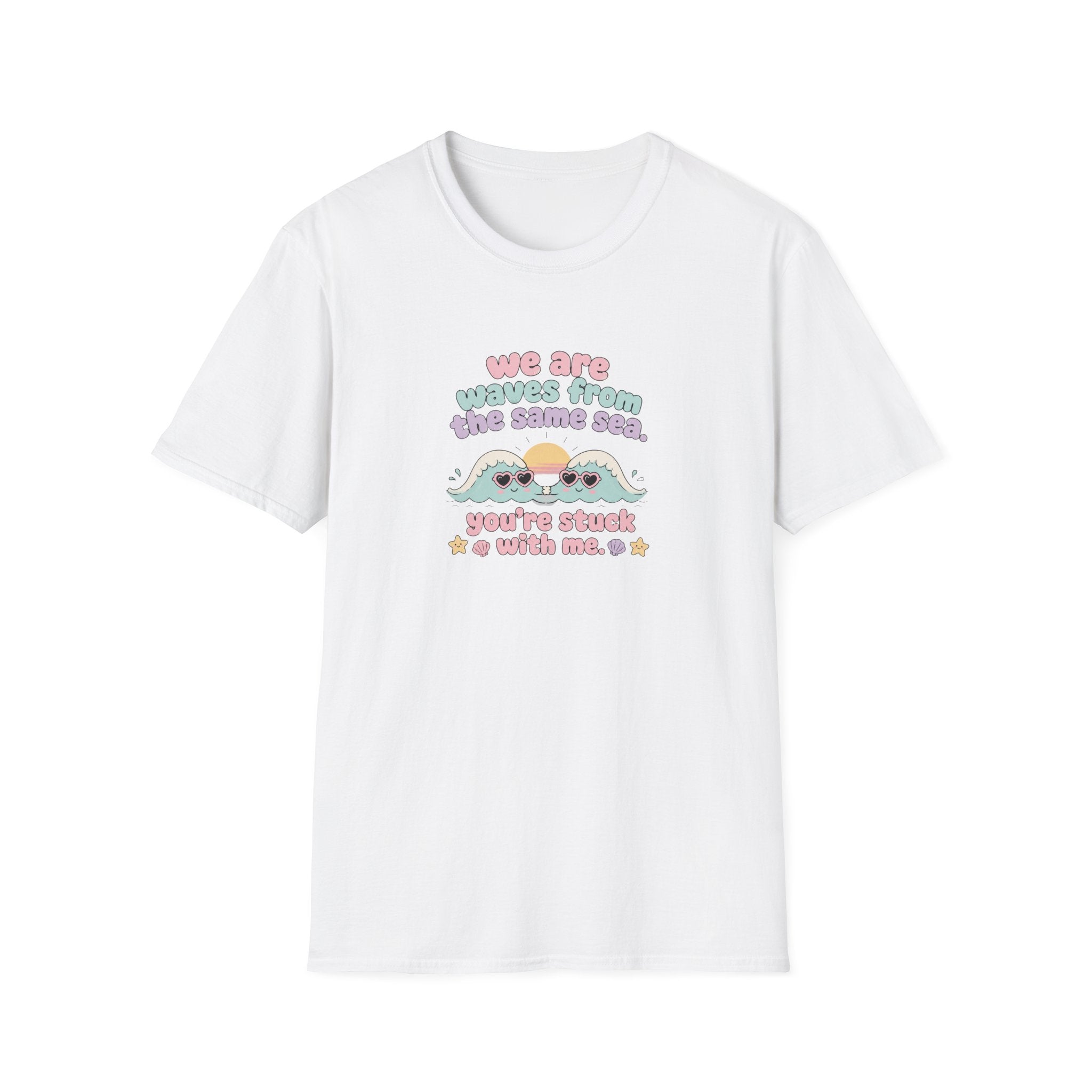 We are waves from the same sea 90s inspired T-Shirt