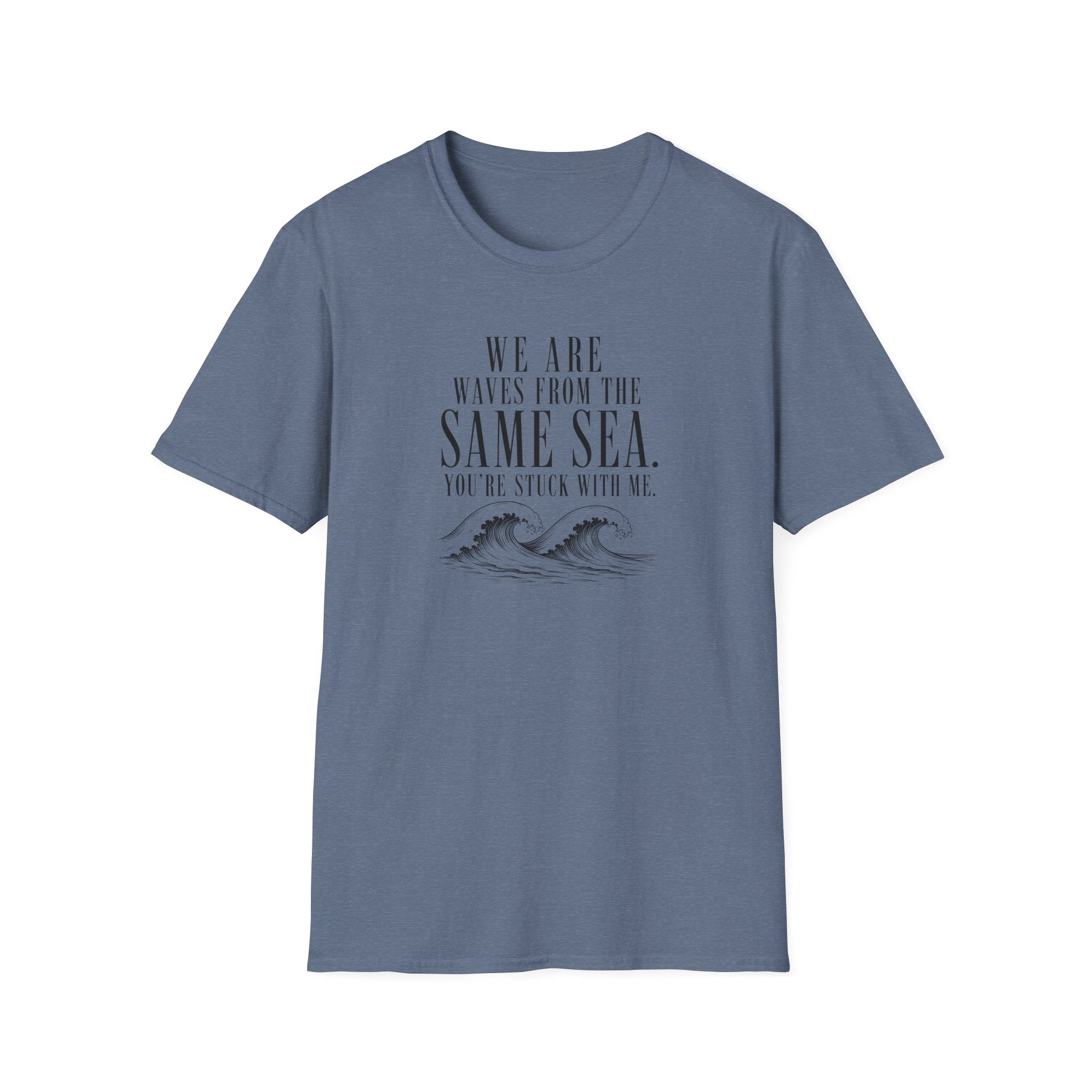 We are waves from the same sea minimalist ocean T-Shirt