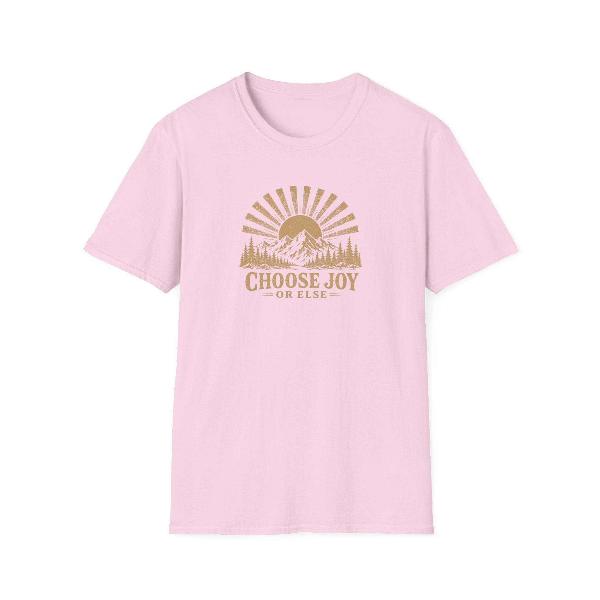 Choose Joy or Else Retro Outdoors T-Shirt