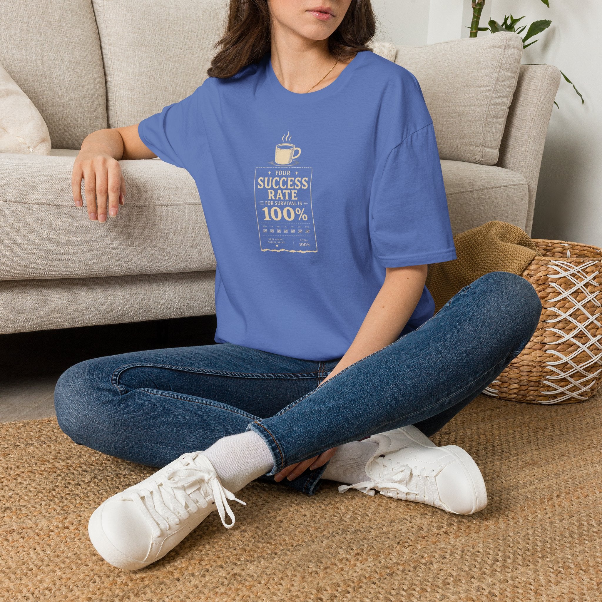 Your success rate is 100% retro coffee T-Shirt