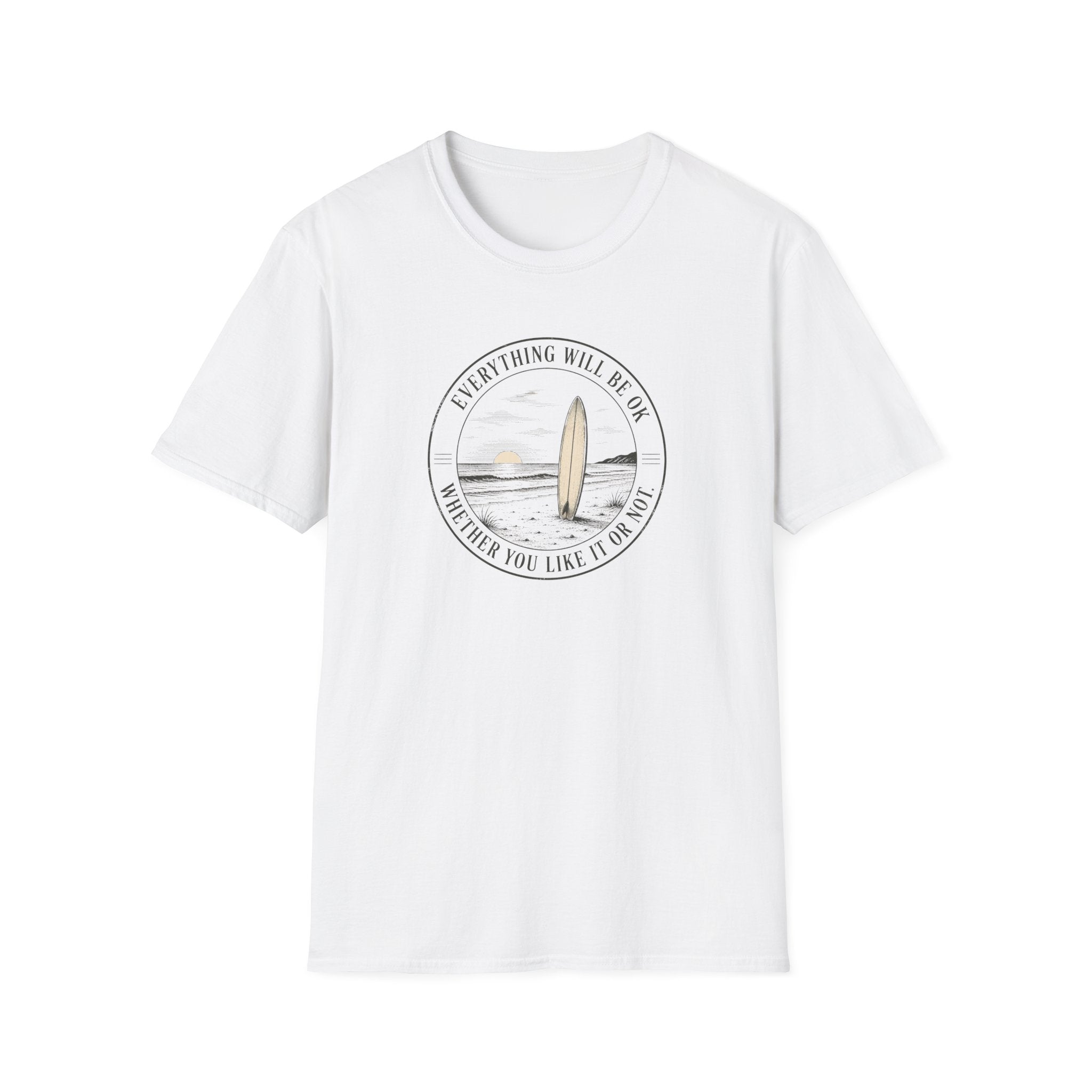 Everything will be ok Retro Surf T-Shirt