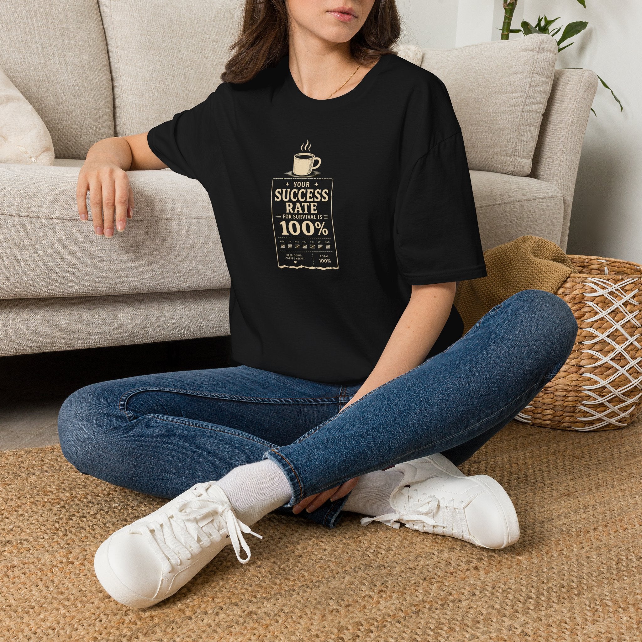Your success rate is 100% retro coffee T-Shirt
