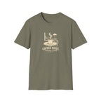 Coffee First, Stress Later Retro Coffee T-Shirt