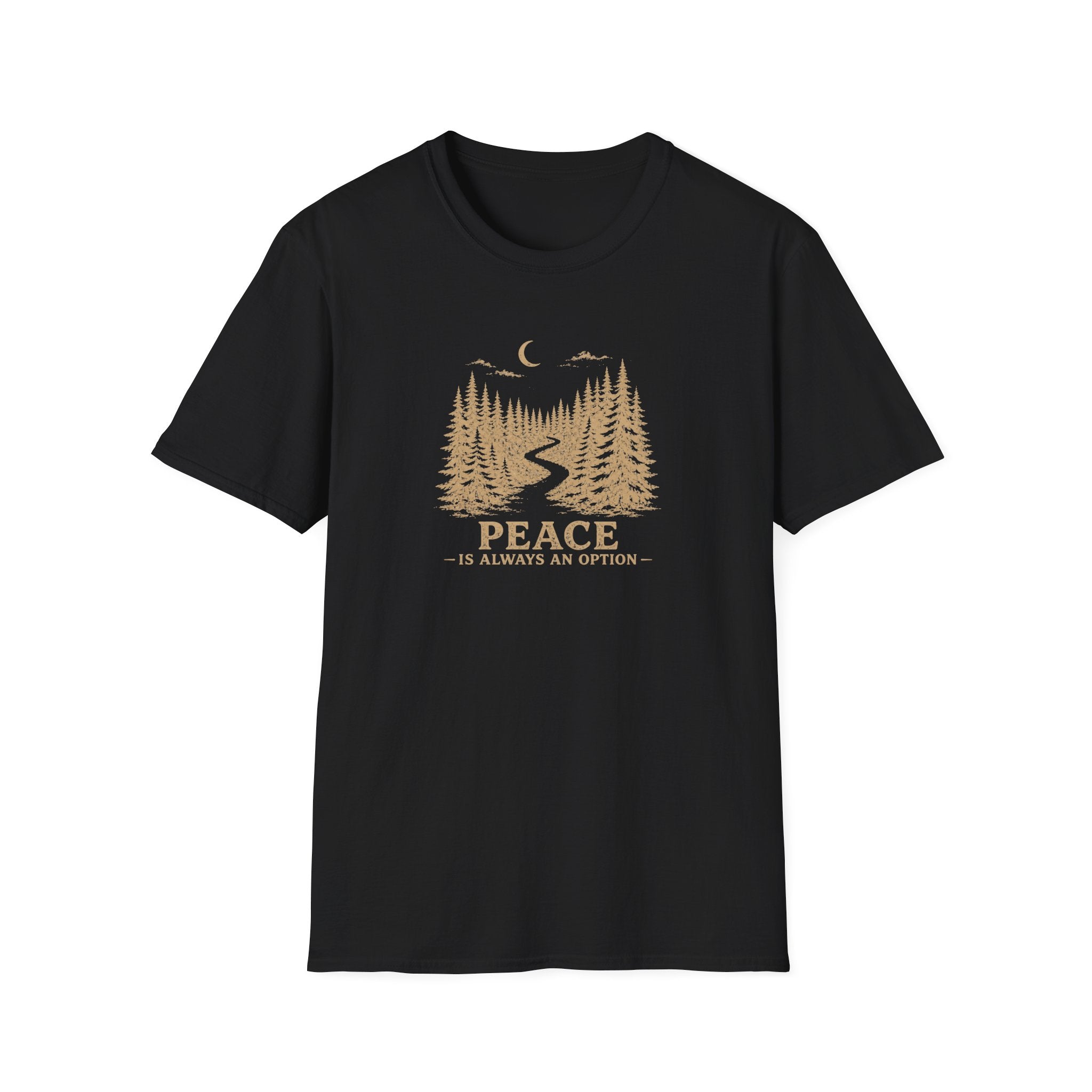 Peace is Always an Option Retro Outdoors T-Shirt