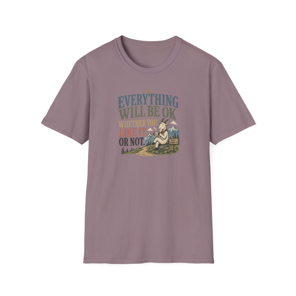 Everything Will be Ok Mountain Goat T-Shirt