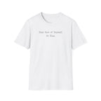 Take Care of Yourself or Else Typewriter T-Shirt