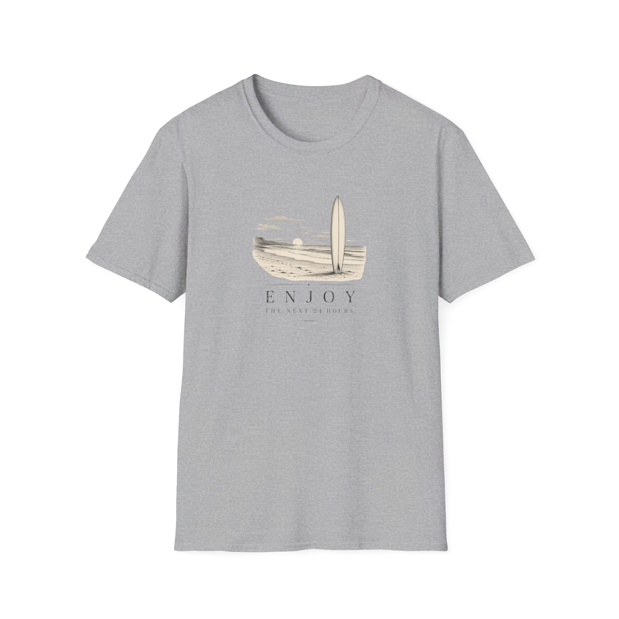 Enjoy the Next 24 Hours Retro Surf T-Shirt