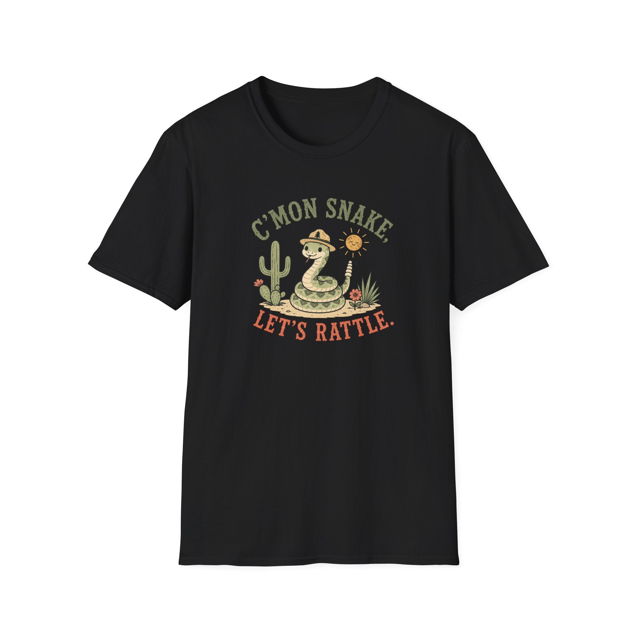 C'mon Snake Let's Rattle Desert T-Shirt