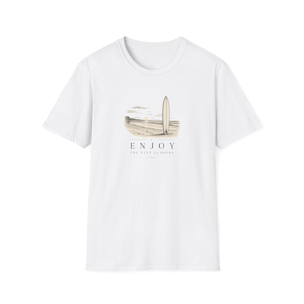 Enjoy the Next 24 Hours Retro Surf T-Shirt