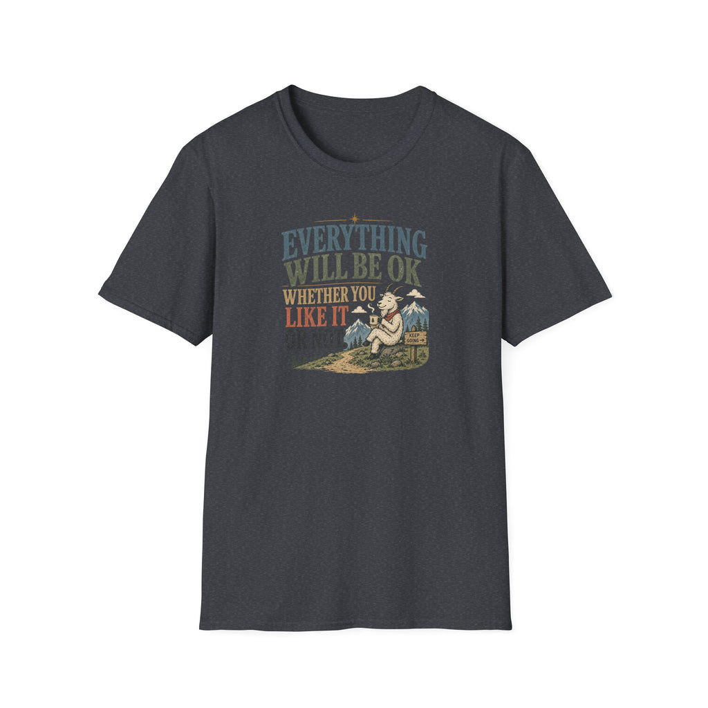 Everything Will be Ok Mountain Goat T-Shirt