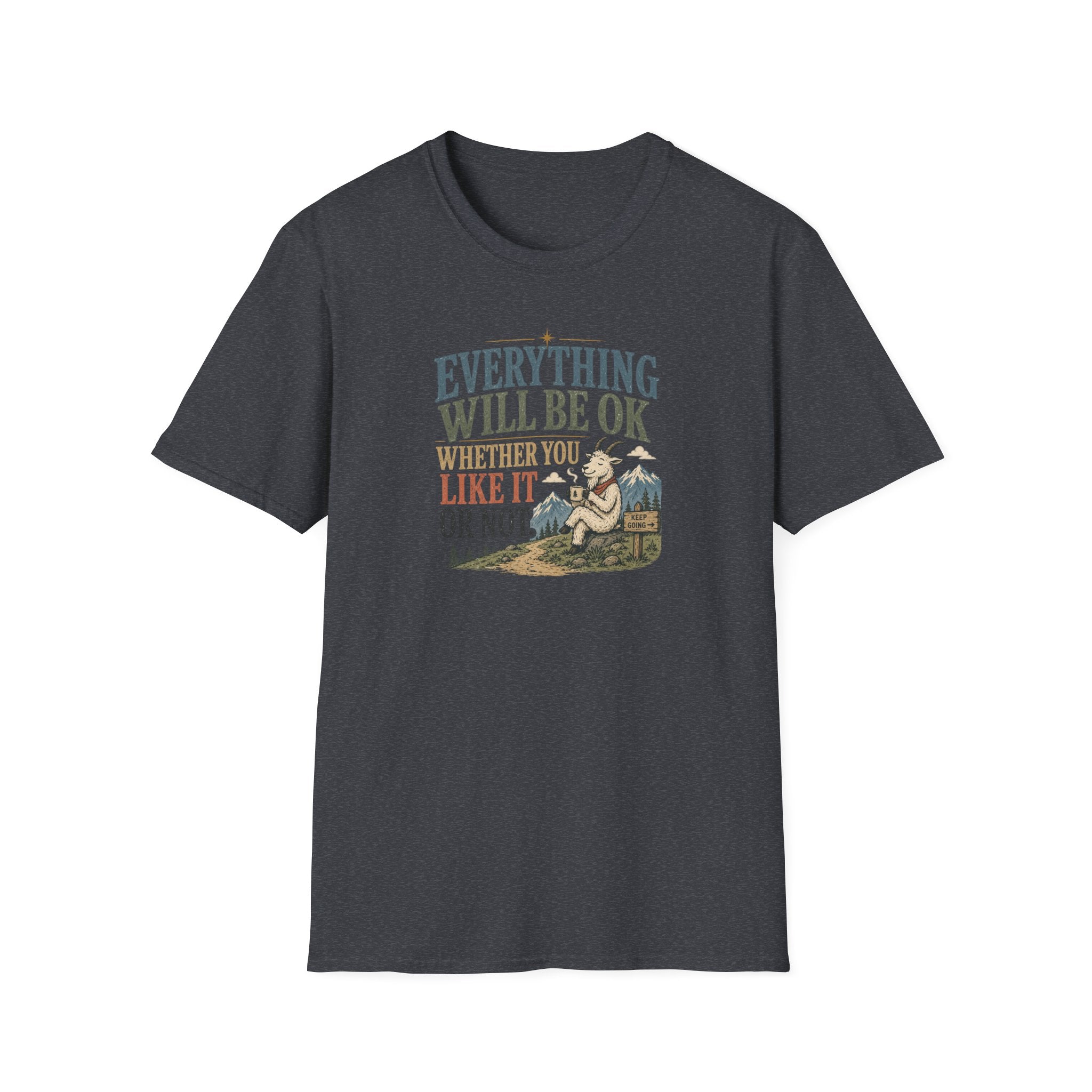 Everything Will be Ok Mountain Goat T-Shirt