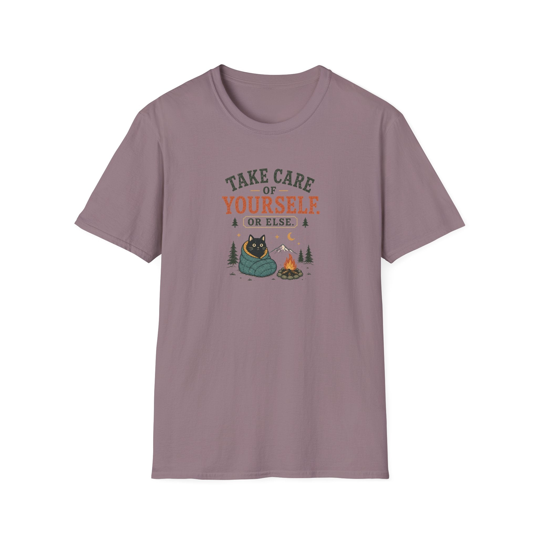 Take care of yourself camping cat T-Shirt