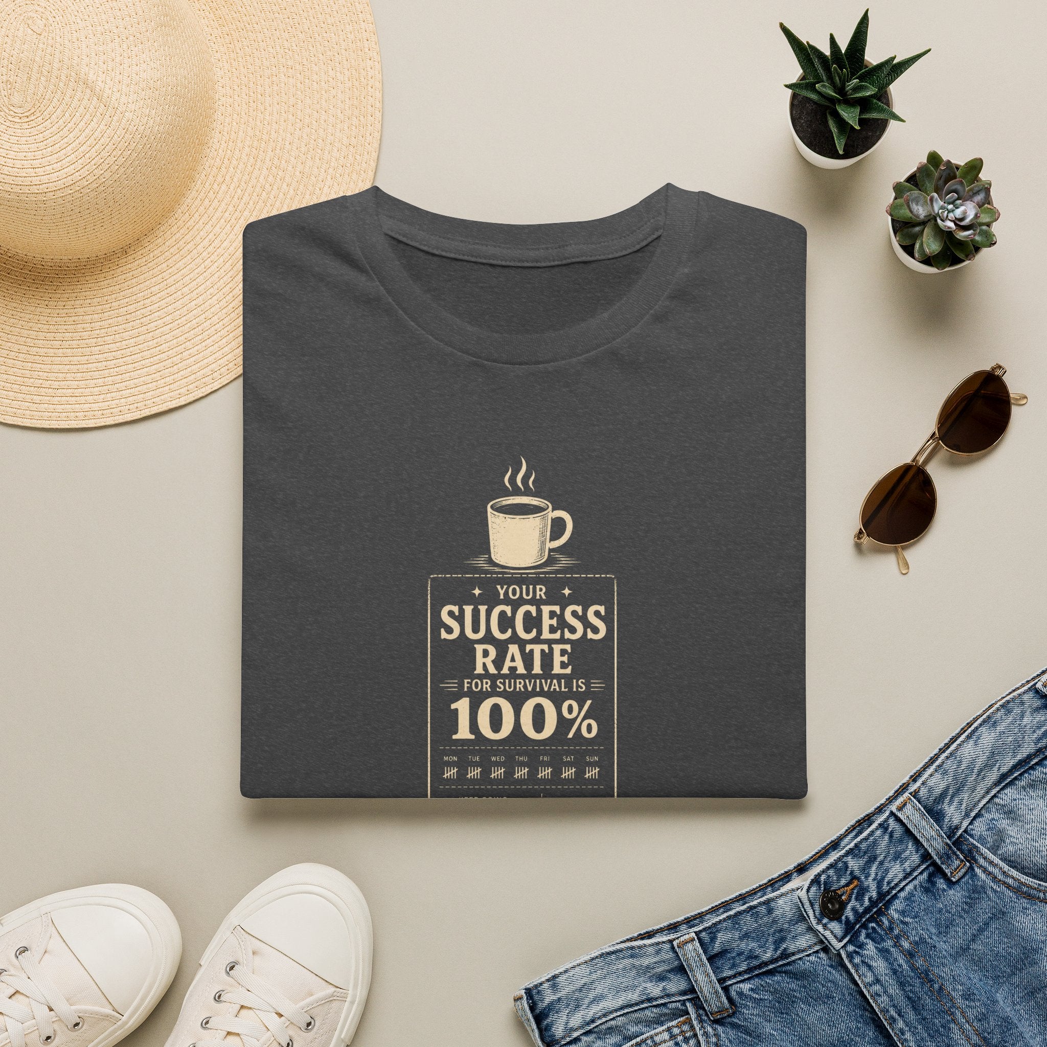 Your success rate is 100% retro coffee T-Shirt