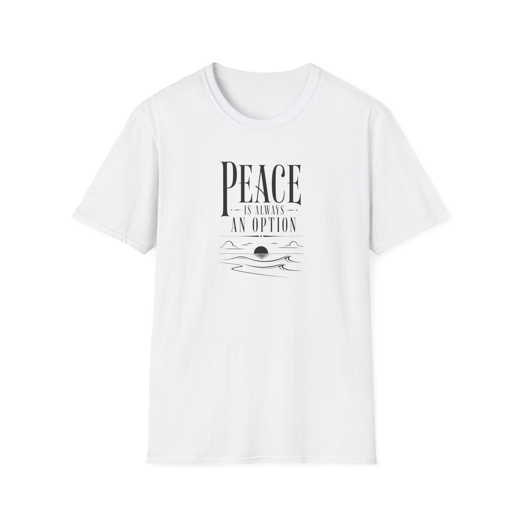 Peace is Always an Option Ocean T-Shirt