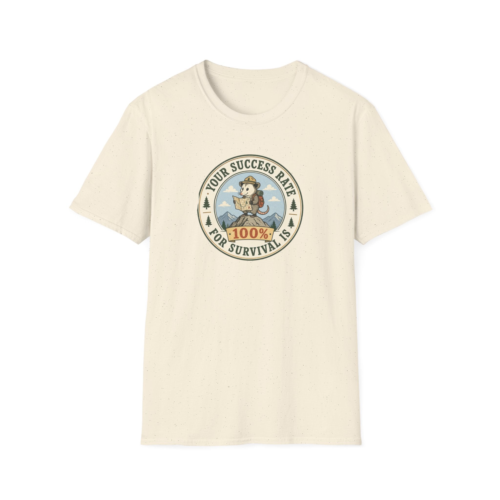 Your survival rate is 100% hiking T-Shirt