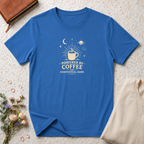 Powered by coffee and hope retro latte T-Shirt