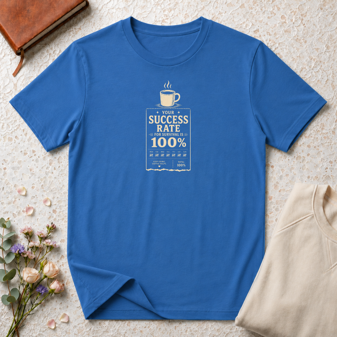 Your success rate is 100% retro coffee T-Shirt