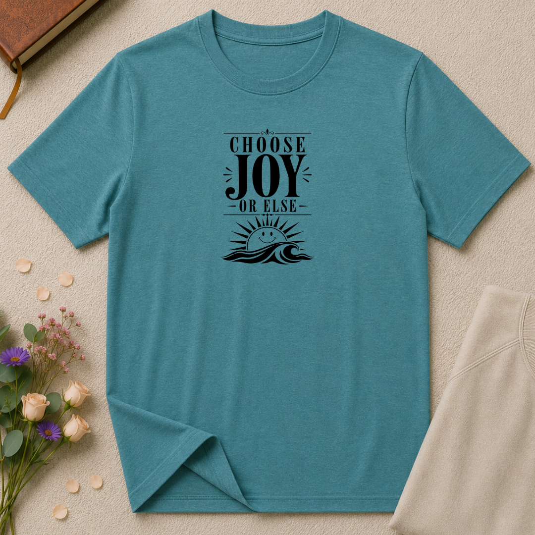 Choose Joy or Else Ocean T-Shirt