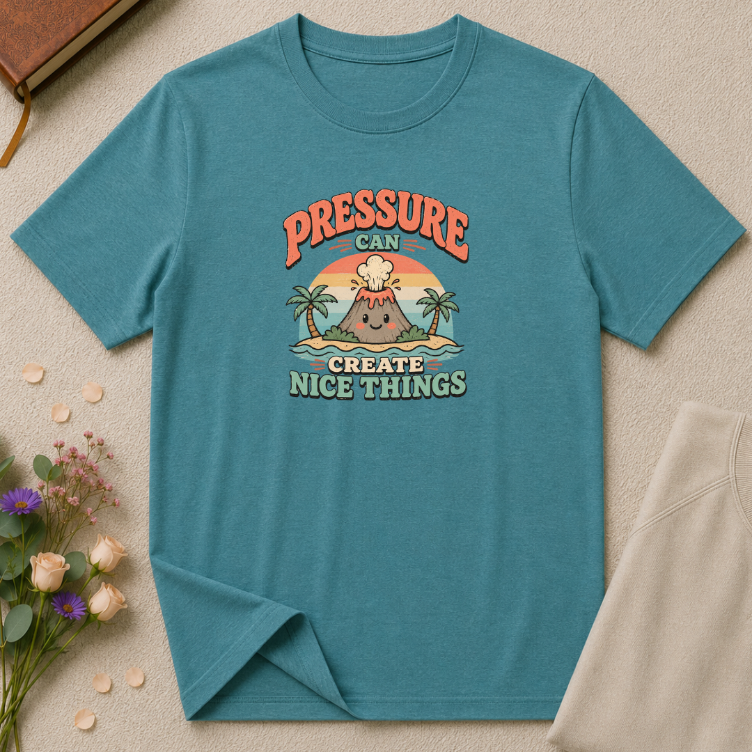 Pressure can create nice things island T-Shirt