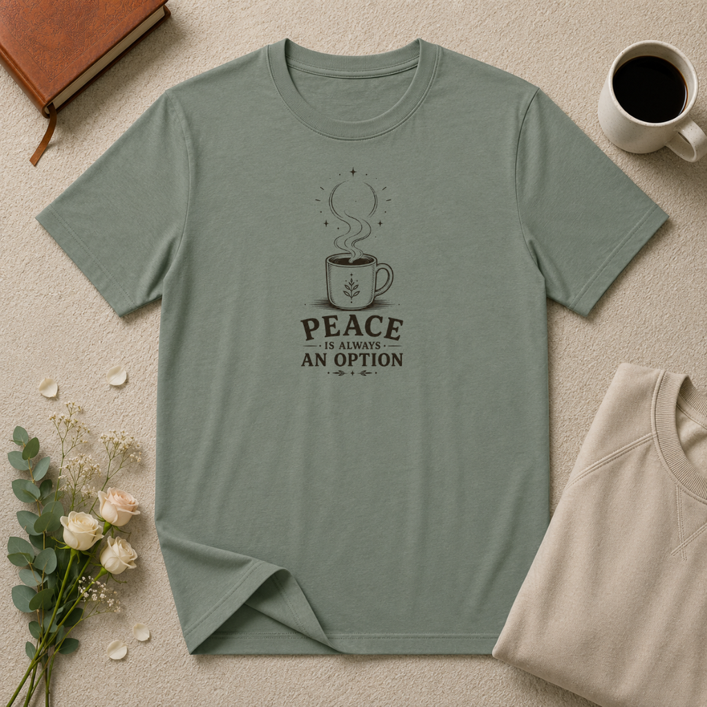 Peace is always an option design 2 T-Shirt