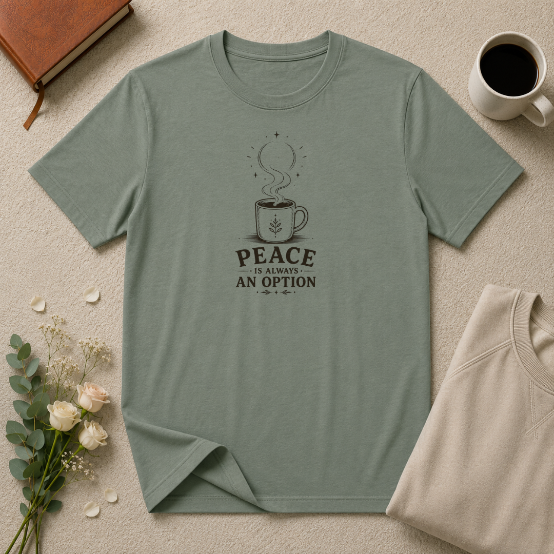 Peace is always an option design 2 T-Shirt