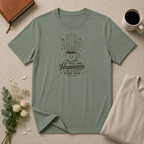 You will find happiness or it will find you ominous coffee T-Shirt